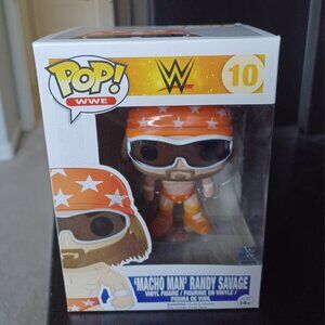 WWE FUNKO POP MACHO MAN RANDY SAVAGE #10 RETIRED/VAULTED NEW/NIB